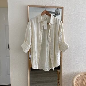 Ozma vija 100 linen button up
